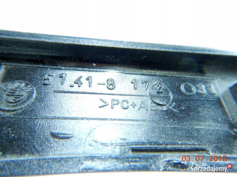 Listwa ozdobna drzwi przednia lewa BMW 5 E39
