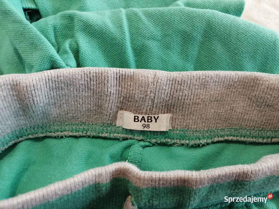 Spodnie dresowe zielone 98 Baby Odzież śląskie Czeladź