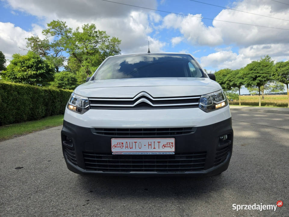 Citroen Berlingo Trzy Osobowy Nawigacja Kamera biały