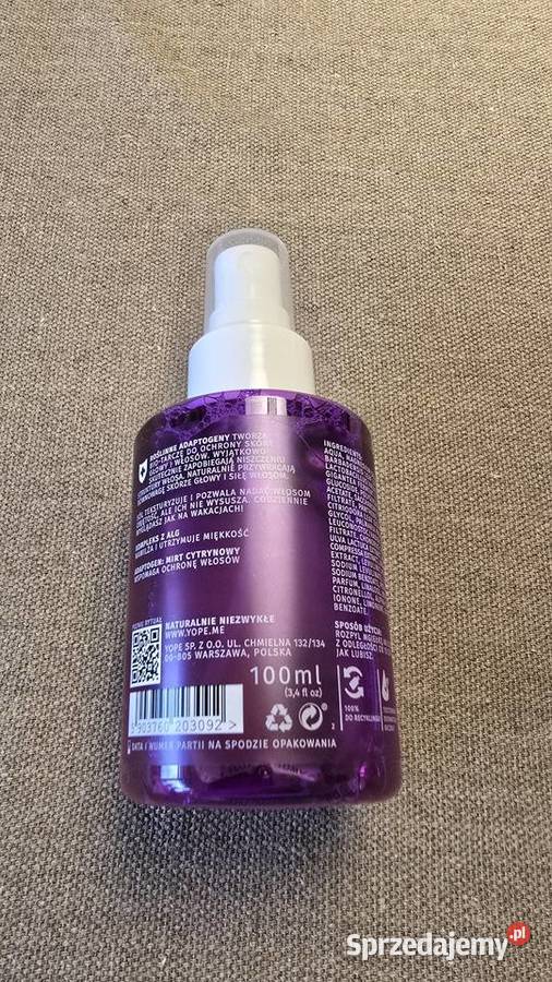 Yope sól morska do włosów Balance my hair Łódź sprzedam