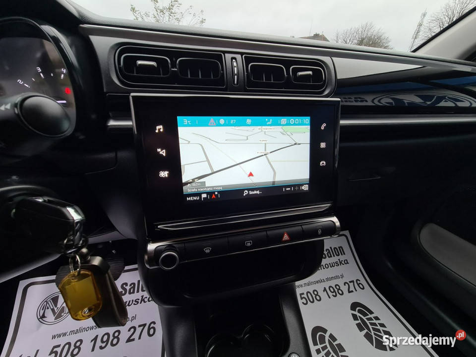 Citroen C3 6 Navi Grzane Fotele PDC Półskóry aluminiowe felgi C3 wielkopolskie Wągrowiec