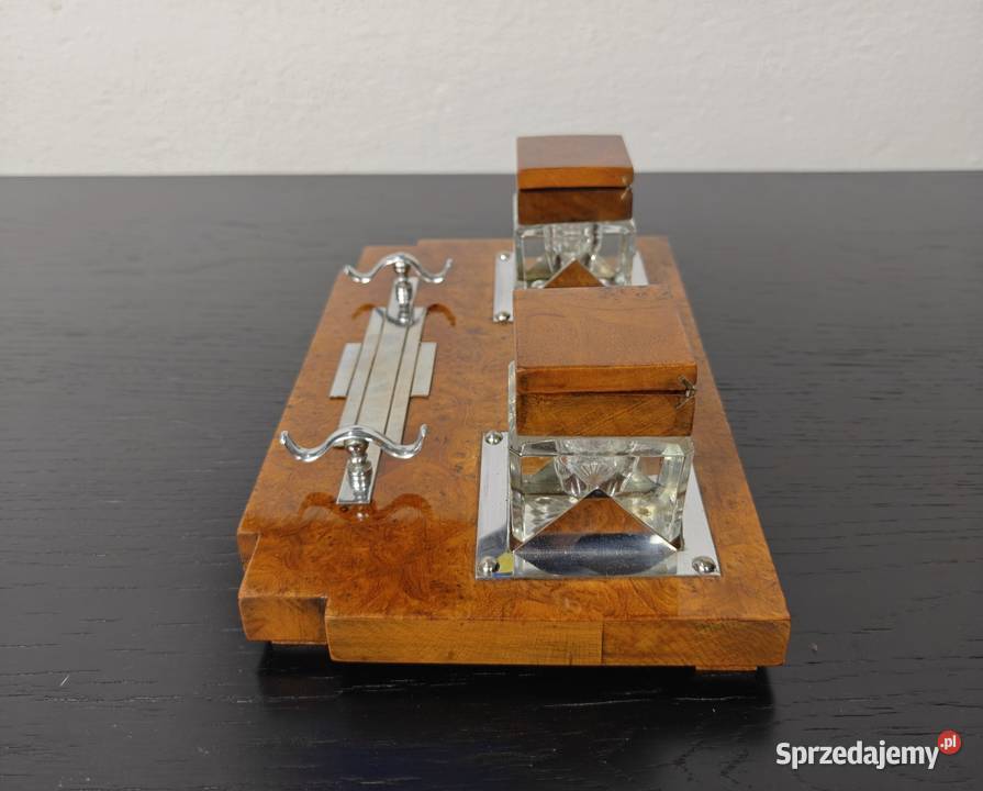 Kałamarz przybornik na biurko Art Deco czeczot mazowieckie sprzedam
