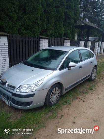 Citroen C4 2006 srebrny mazowieckie Płock sprzedam
