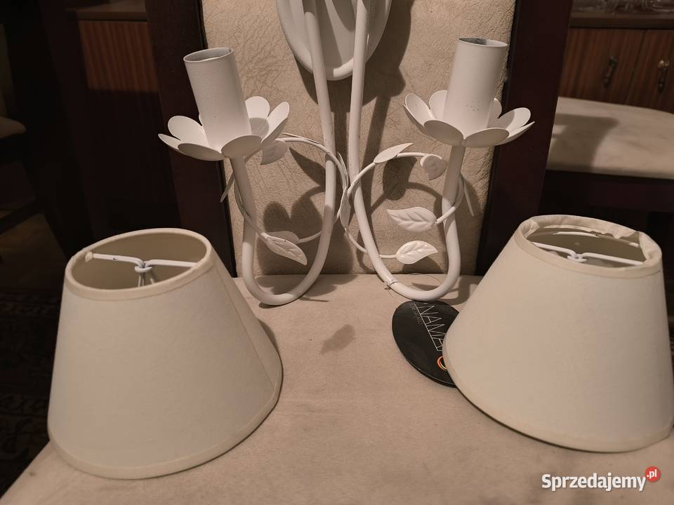 Lampa kinkiet metalowy styl retro Kępno sprzedam