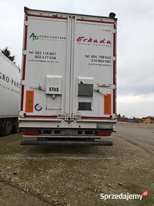 naczepa STAS MF 92A z ruchoma podłogą 2020 Pozostałe Przybysławice