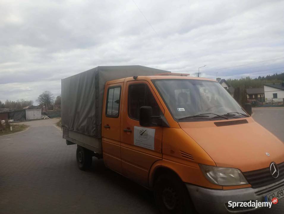 Mercedes Sprinter 311 2001r 22 CDI DOKA Skrzynia diesel Warszawa sprzedam
