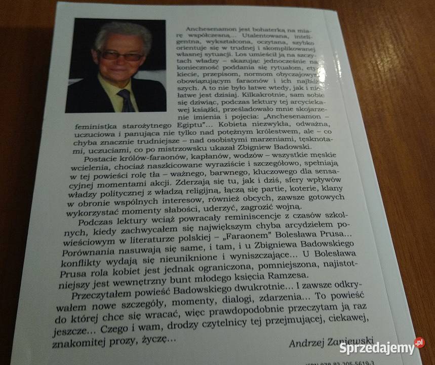 Anchesenamon małżonka Tutenchamona Zbigniew sprzedam