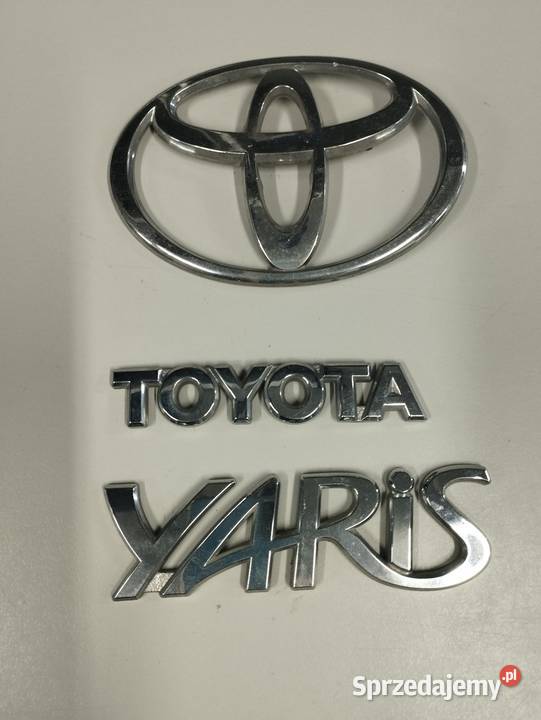 Znaczek emblemat logo Toyota Yaris Wyskoć