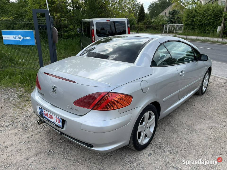 Peugeot 307 CC 20 Klima Alu El szyby KS Serw Bez Częstochowa