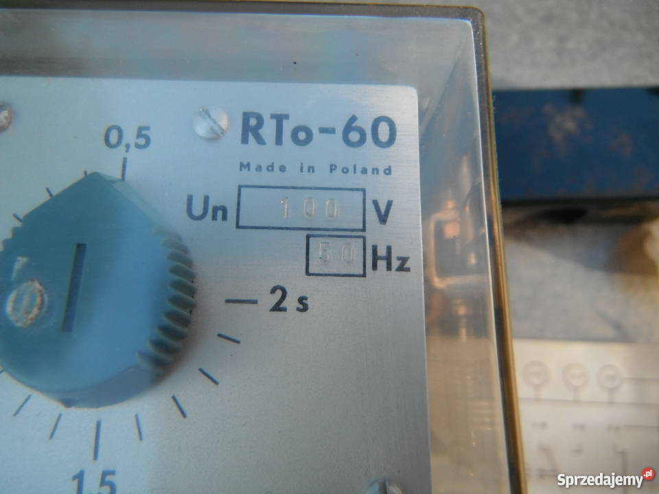 RTo60 Przekaźnik czasowy 110VAC 052s NOWE Barak