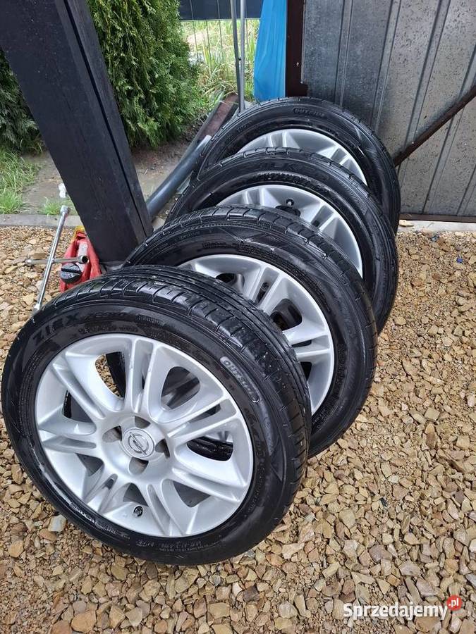Komplet 16Alufelgi opel corsa e d z czujnikami Łaziska Górne