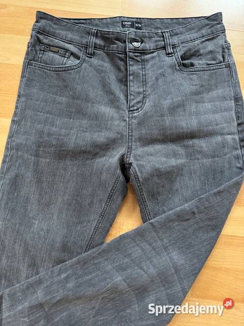 Spodnie męskie jeansy 3232 Carry szare prosta Częstochowa sprzedam