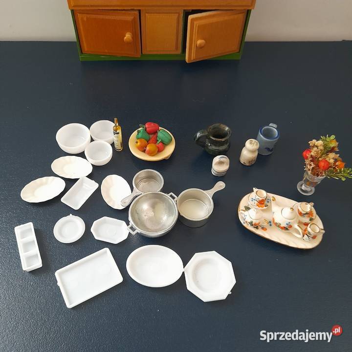 Mebelki kuchenne lalek domekdlalalek miniatury Bogatynia