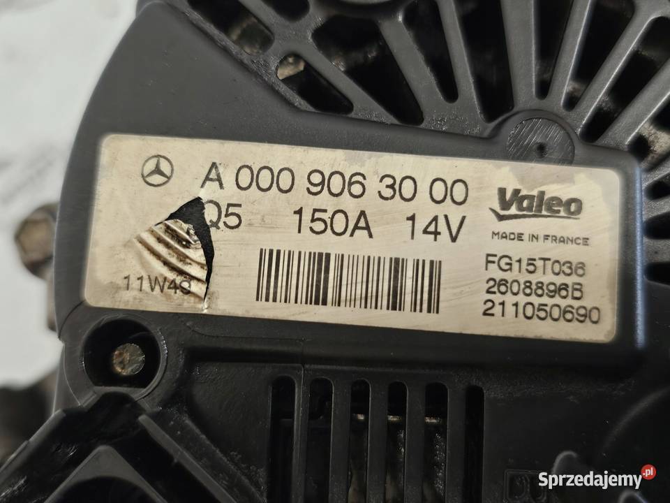 MERCEDES W212 18 B CGI 271860 alternator osobowe świętokrzyskie