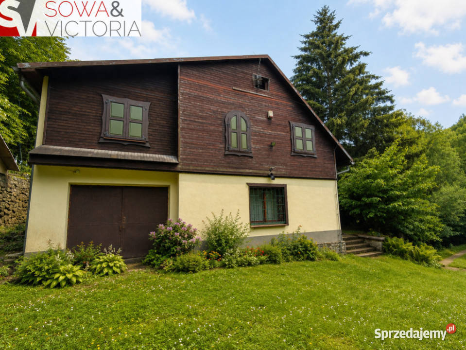 Dom bez sąsiedztwa działka 9300 m 2 300m2 Walim