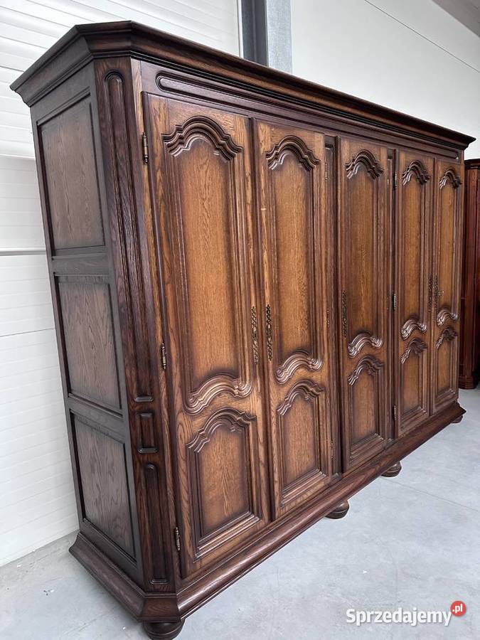 Duża dębowa szafa 290 Sławoszewek sprzedam