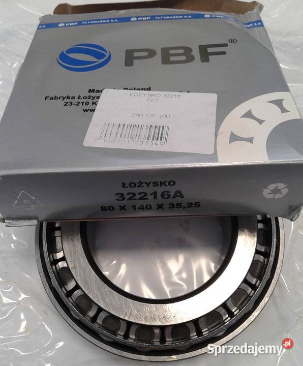 ŁOŻYSKO 32216 FŁT Szczecin sprzedam