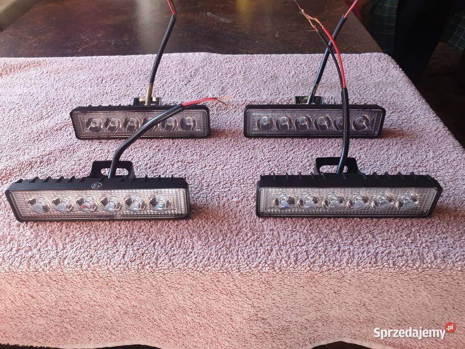 Lampy Ledowe E4 4 Halogeny i naświetlacze Brzeg