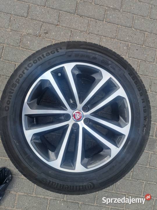 Oryginalne koła alufelgi Jaguar Fpace 19 Conti Samochodowe Gdynia