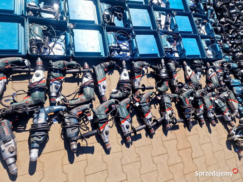 Pakiet elektronarzędzi Makita Bosch Metabo Nowe łódzkie Wieluń