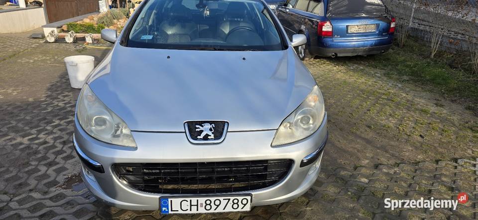 Peugeot 407 22lpg panorama czujnik deszczu lubelskie Chełm