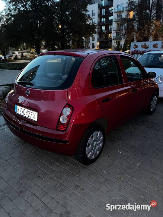 Nissan Micra K12 2004 1 WŁAŚCICIEL Warszawa