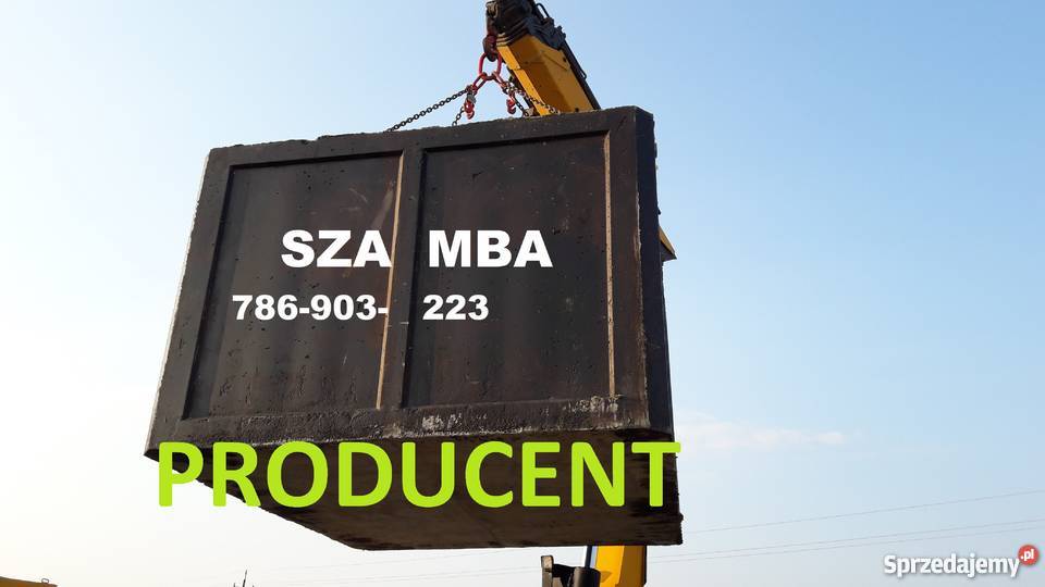 Zbiornik na szambo 6m3 z najazdem Szamba Pozostałe Jastrzębie-Zdrój