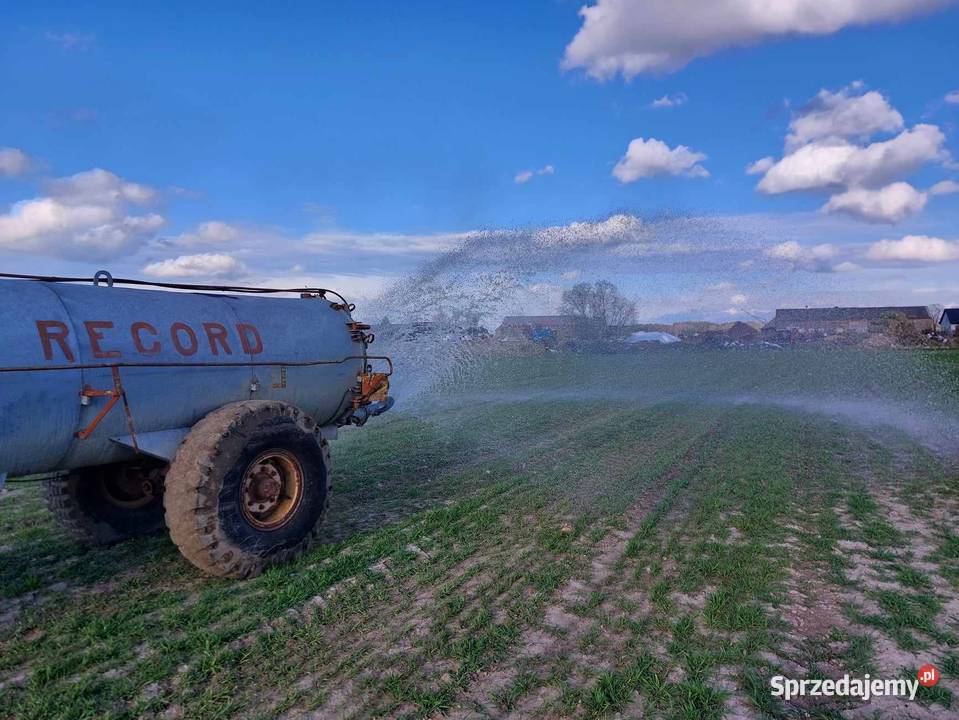 Beczkowoz 5000L w pelni sprawny Borek Wielkopolski