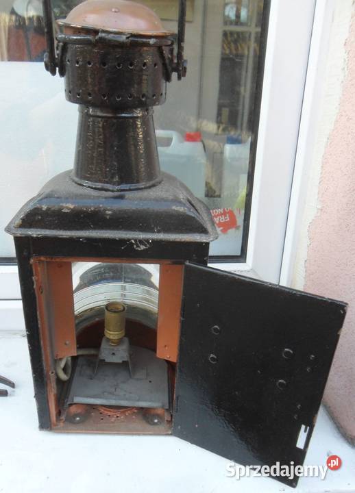 Stara lampa morska Antyki Poznań