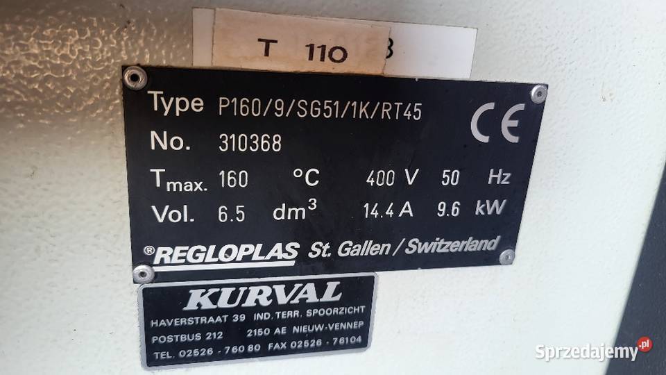 Termostat regulator temperatury formy Regloplas Produkcja Białogard