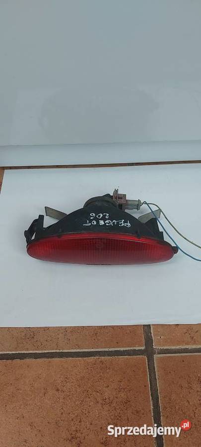 Lampa tylna zderzaka PEUGEOT 206 Szczecin