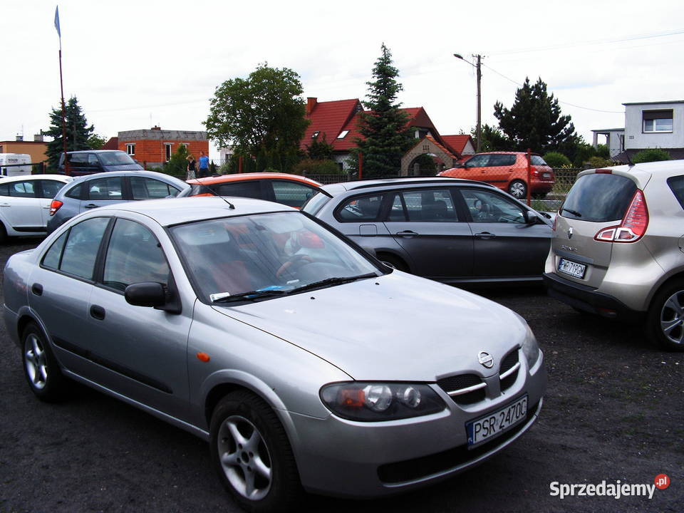 Nissan Almera 18 etylina Gaz 2004 r Września