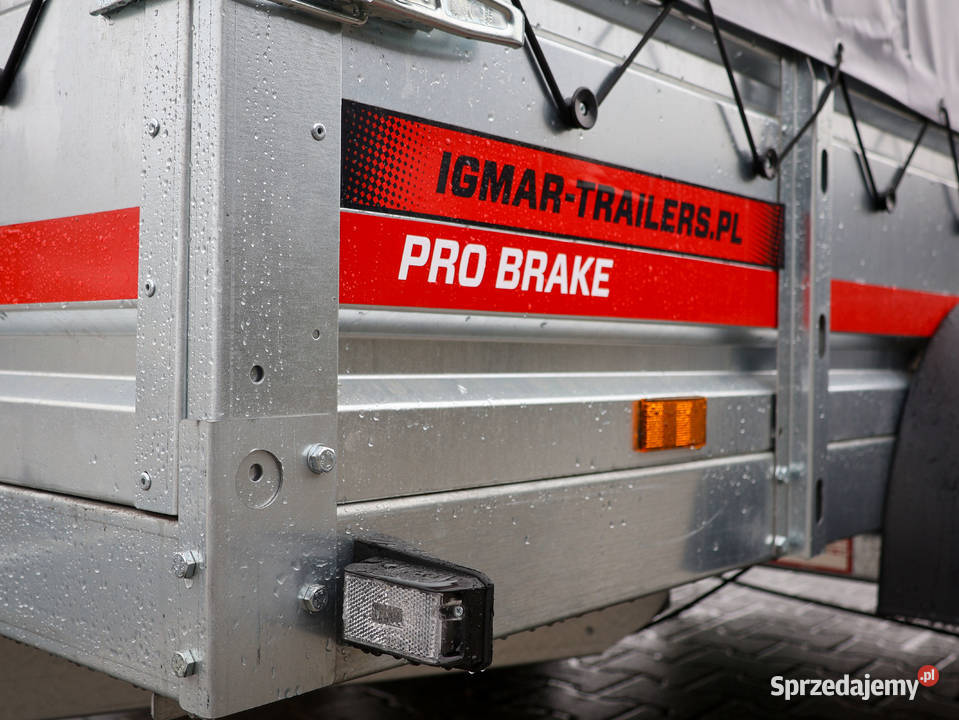 Przyczepka TEMARED PRO BRAKE 30152 dwuosiowa Bochnia