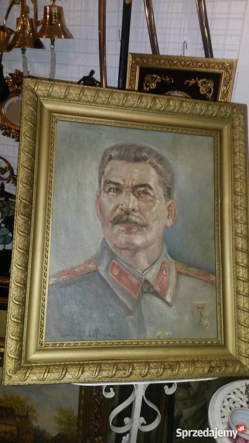 VASILI 1940 PORTRET JÓZEF STALIN UNIKAT sprzedam