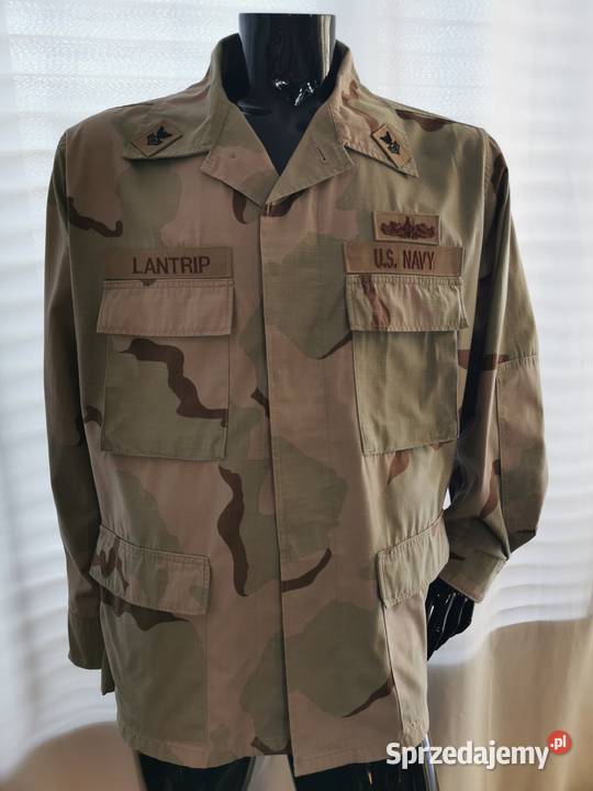 Bluza US NAVY ARMY Combat Camo Beżowa Pustynna Łask
