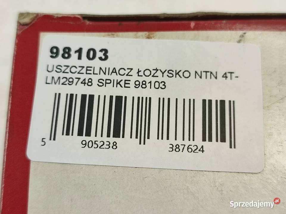 ŁOŻYSKO PIASTY USZCZELNIACZ 2X ZESTAW NTN