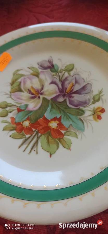 Piękne talerze bratki w bukiecie kwiatów Gdańsk sprzedam