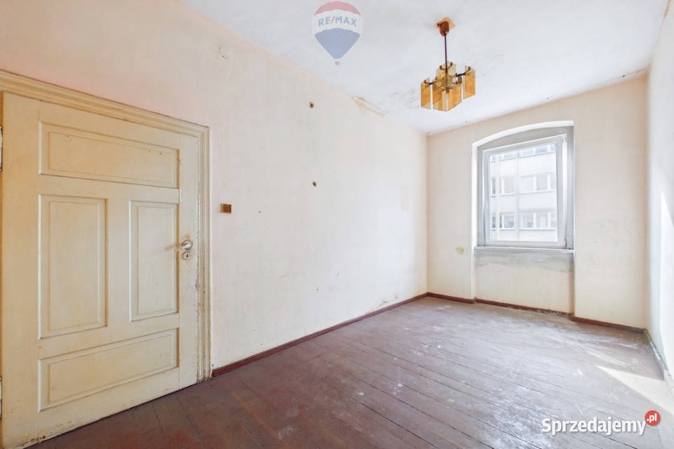Mieszkanie do własnej aranżacji z ogródkiem kamienica Chojnów