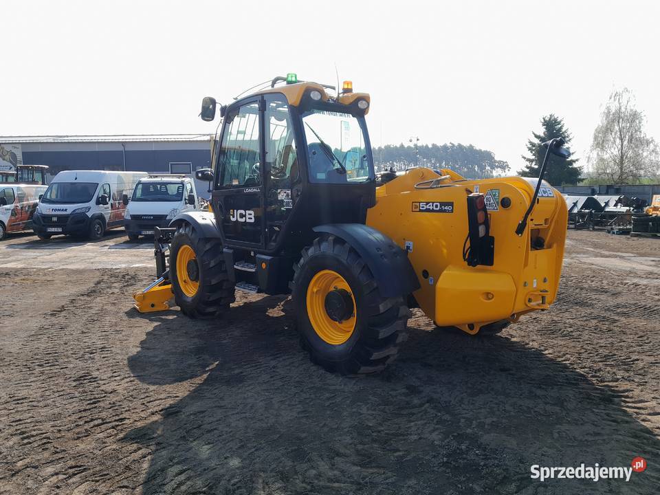 ŁADOWARKA TELESKOPOWA JCB 540140 2021R MANITOU nie Krotoszyn