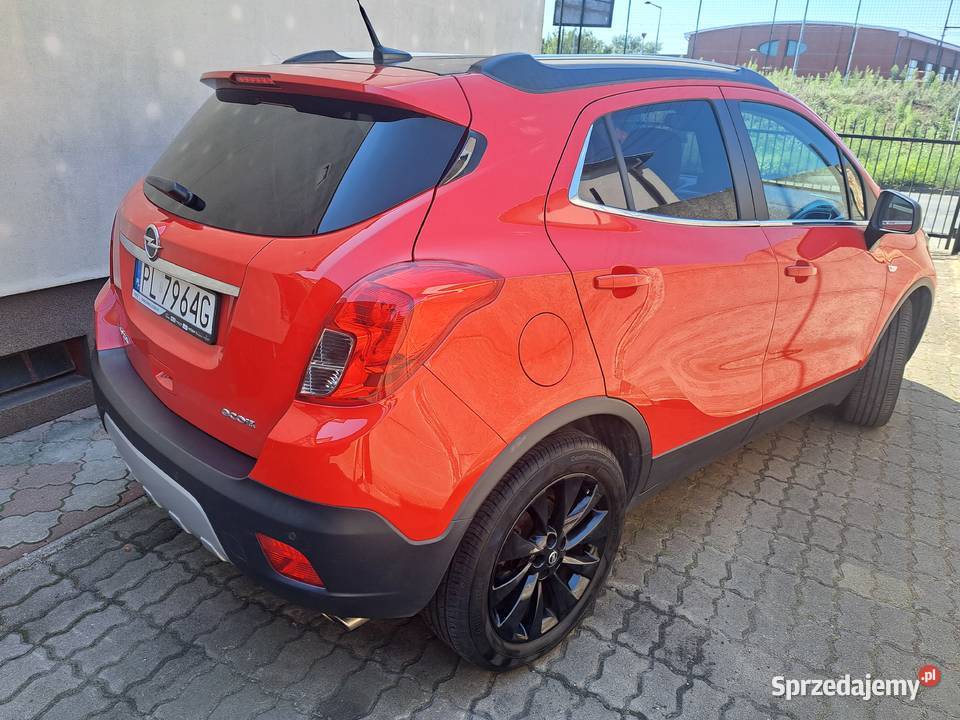 Opel Mokka wyglad niski przebieg ksiazka Leszno