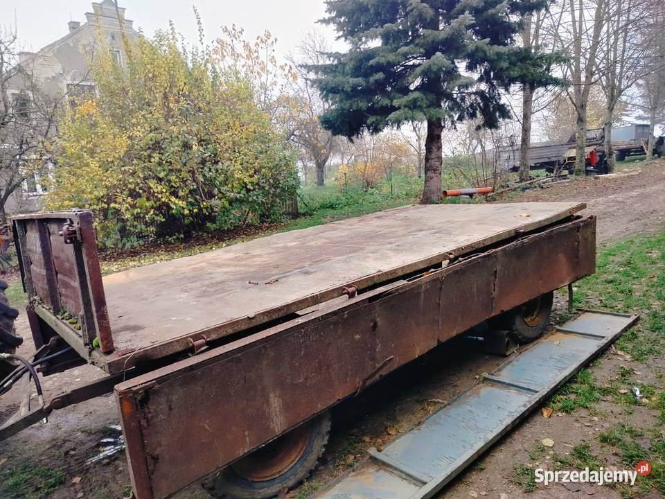 Przyczepa d35 wywrotka kaczka warmińsko-mazurskie Lidzbark Warmiński sprzedam
