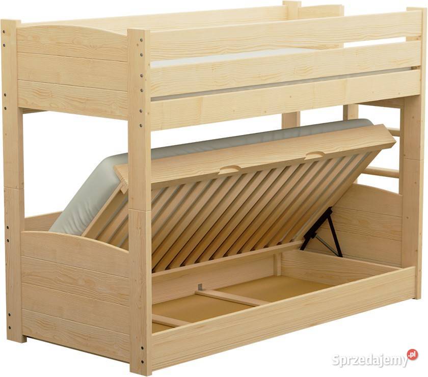 Łóżko piętrowe LUX PLUS SIDE Zaczarowana