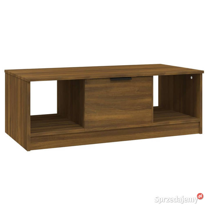 Stolik kawowy brązowy dąb 102x50x36 WM817080 Meble Warszawa sprzedam