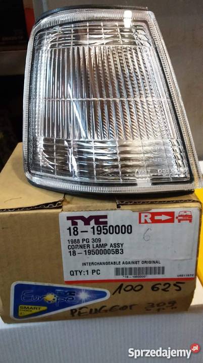 Lampa kierunkowskazu przód P przezroczysty Białobrzegi