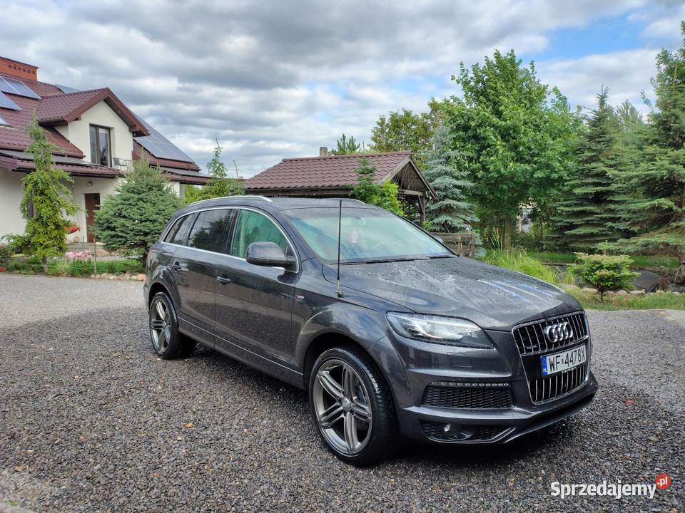 Na sprzedaż Audi Q7 2014 42 TDI V8 340 Niski Rok produkcji 2014 Baranów