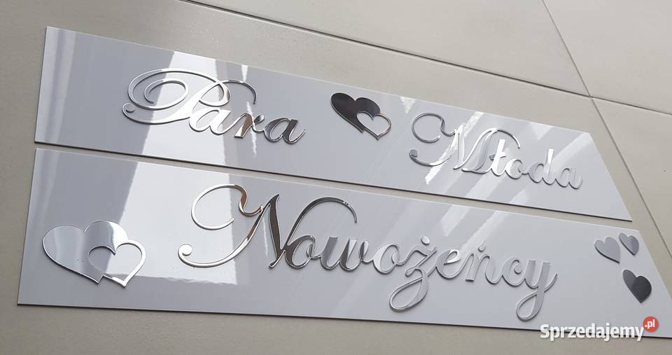Tablice ślubne na rejestrację Pozostałe Częstochowa