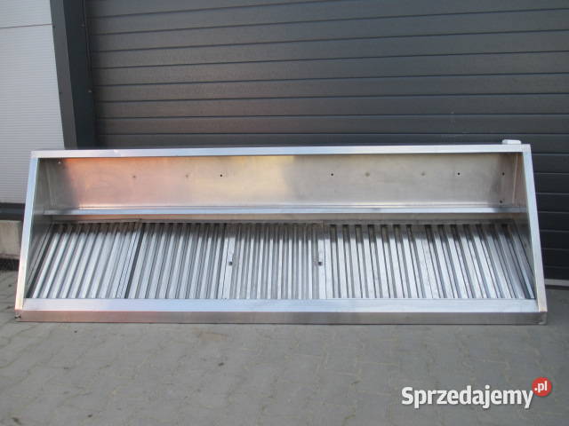 OKAP GASTRONOMICZNY SKOŚNY Z FILTRAMI 2508045 Ostrów Wielkopolski