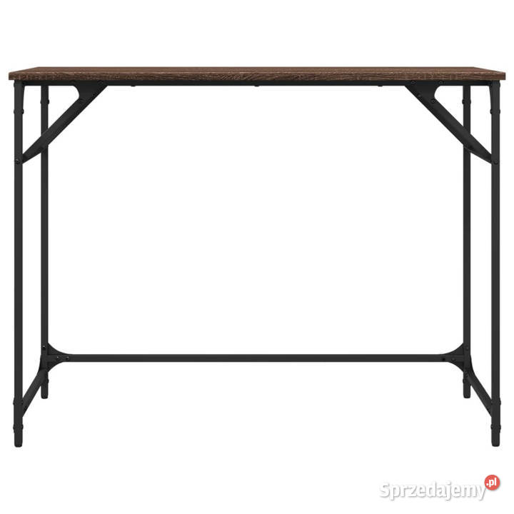 Biurko brązowy dąb 100x45x76 materiał mazowieckie Warszawa