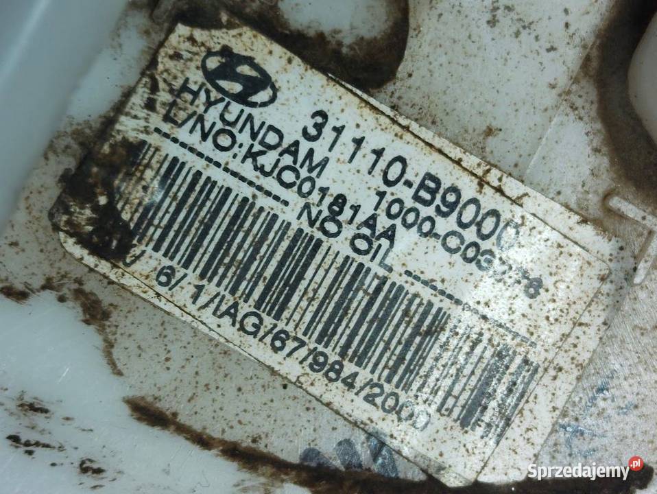 Pompa Paliwa Hyundai i10 II 31110B9000 wielkopolskie