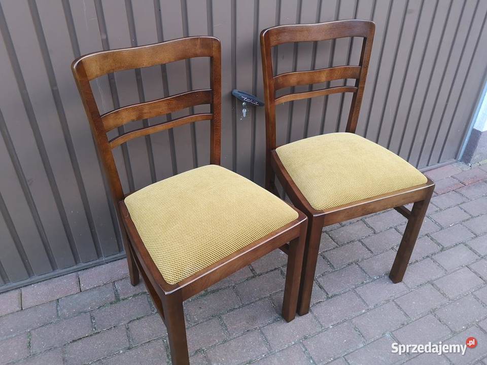 Krzesła ARTDECO Stare Antyk Komplet 2 Sztuki Swarzędz